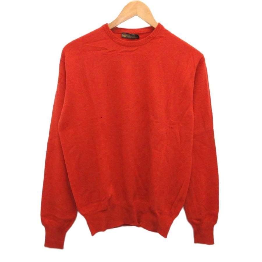 ロロピアーナ Loro Piana カシミヤ100％ セーター ニット オレンジ 46