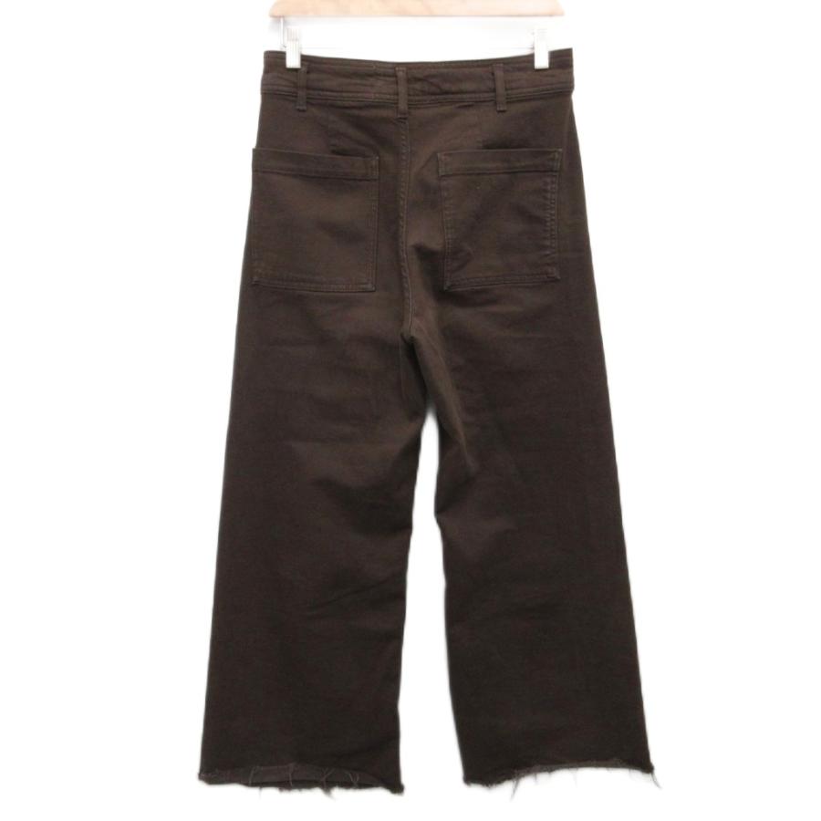 ZARA（ザラ） 美品 バギーパンツ デニムパンツ ワイド カットオフ 切り 
