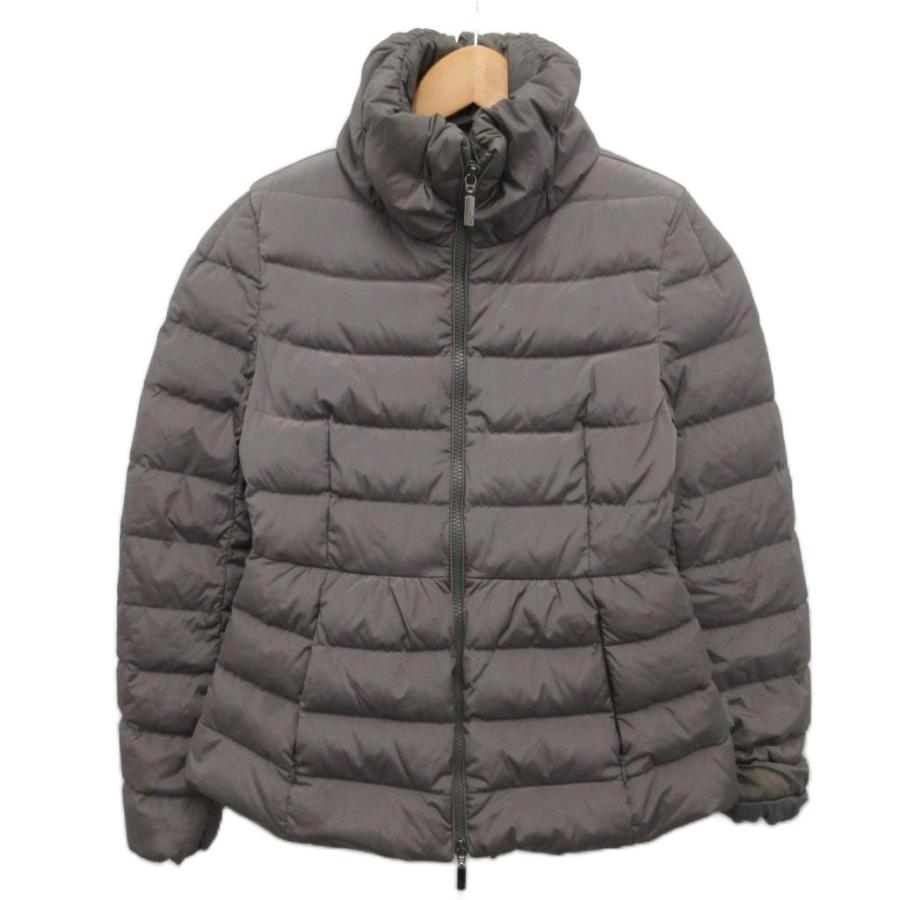国内正規モンクレール　FRAXINELLE ダウン　グレー　サイズ2 ベルト MONCLER（モンクレール） MONCLER FRAISE JACKET フリーズジャケット
