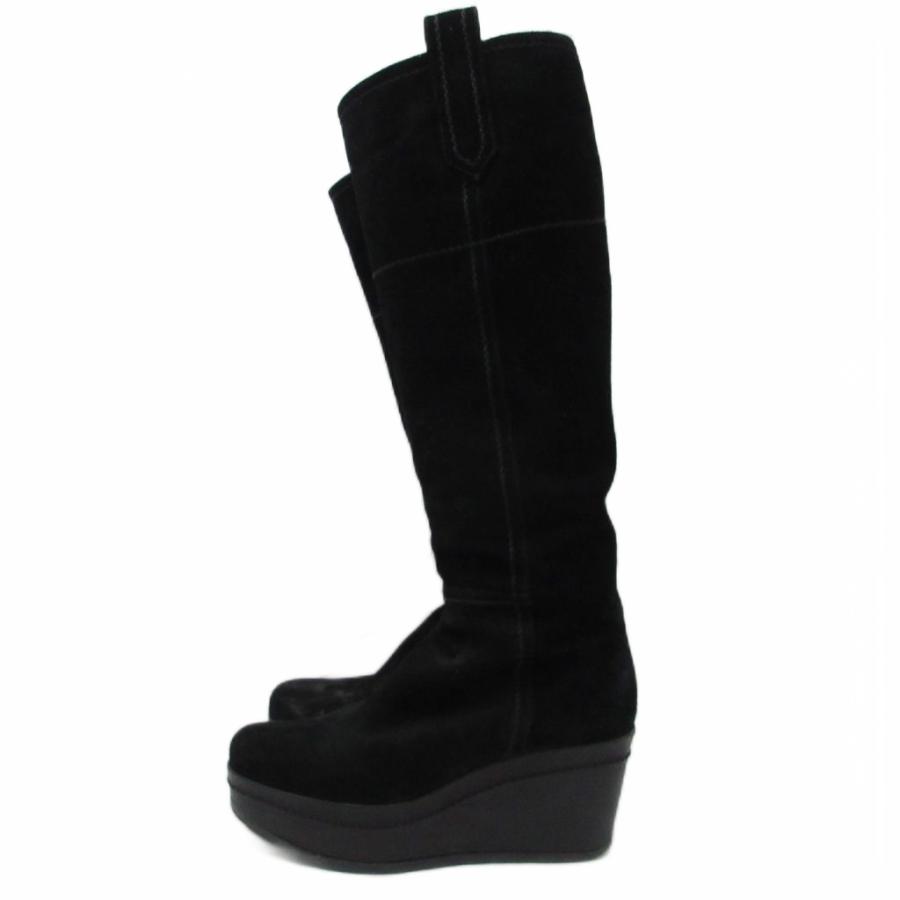ジャンヴィトロッシ Gianvito Rossi ロングブーツ ウェッジ