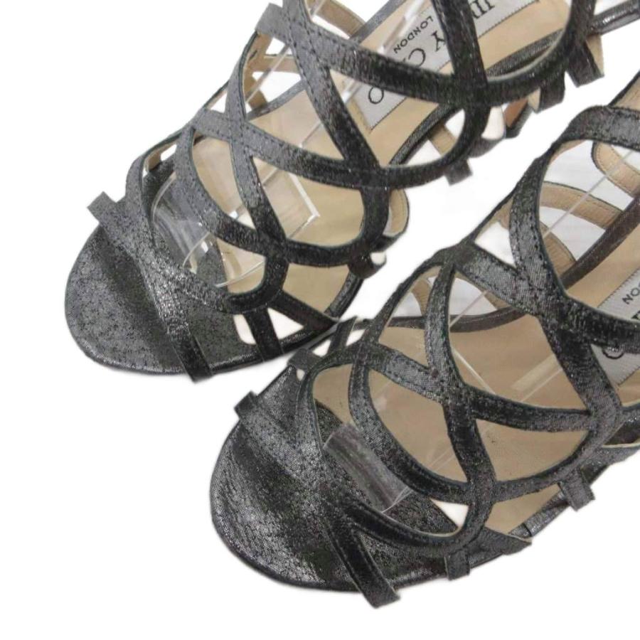 ジミーチュウ JIMMY CHOO パンプス ハイヒール ピンヒール オープン