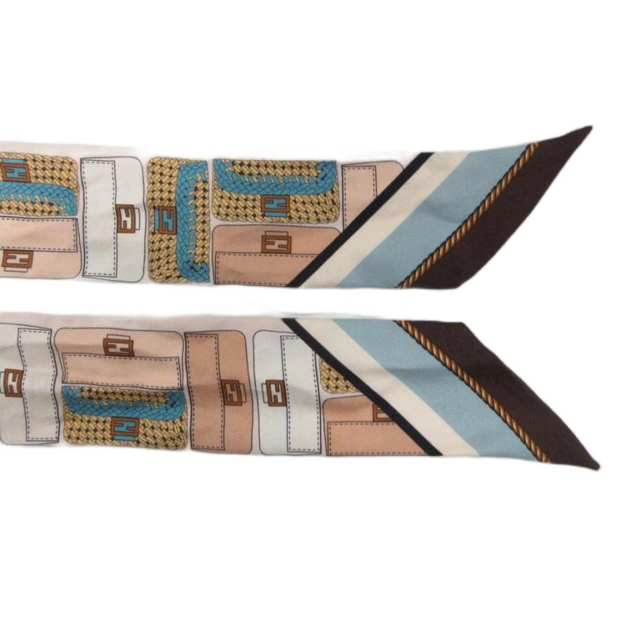 FENDI（フェンディ） ラッピー マンマバケット柄 総柄 ストール ロゴ