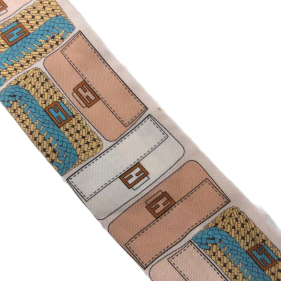 FENDI（フェンディ） ラッピー マンマバケット柄 総柄 ストール ロゴ