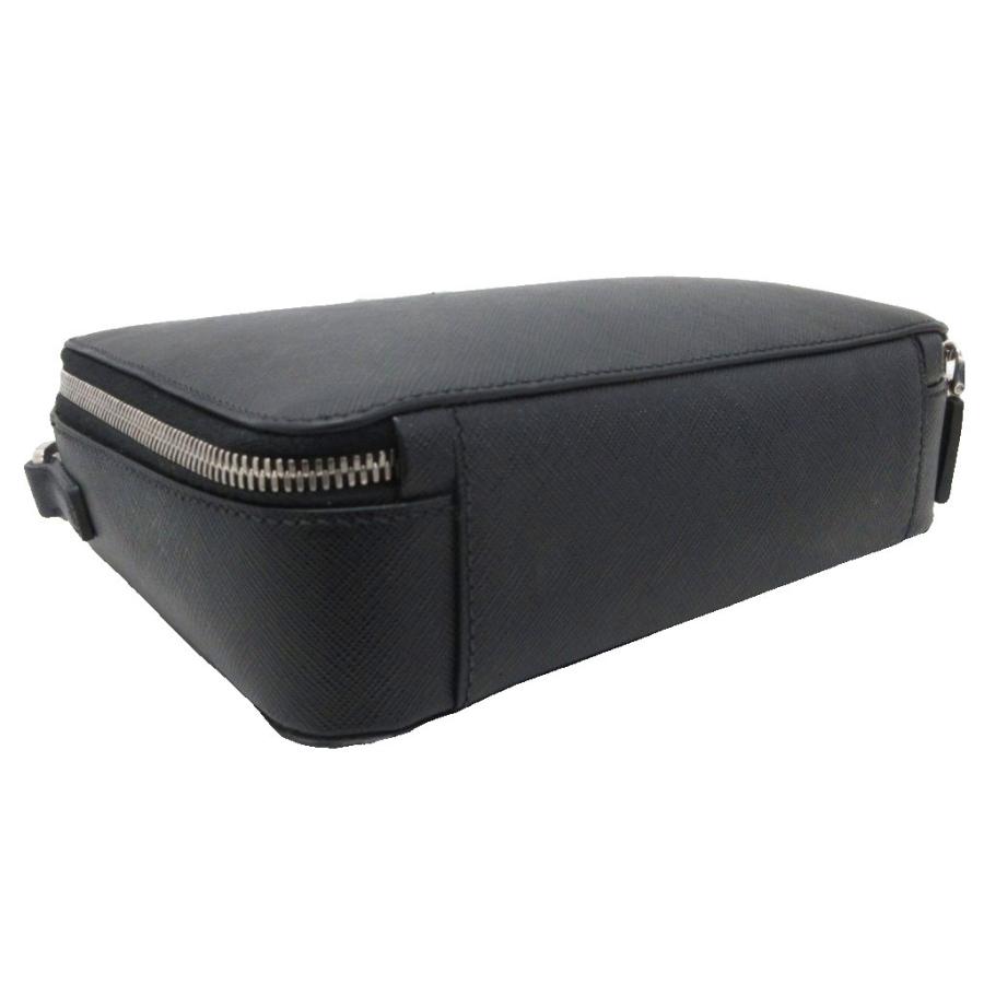 PRADA（プラダ） 美品 サフィアーノ ハンドバッグ ポーチ 三角プレート