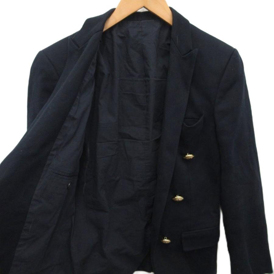バルマン BALMAIN テーラードジャケット ブレザー 紺ブレ メタルボタン