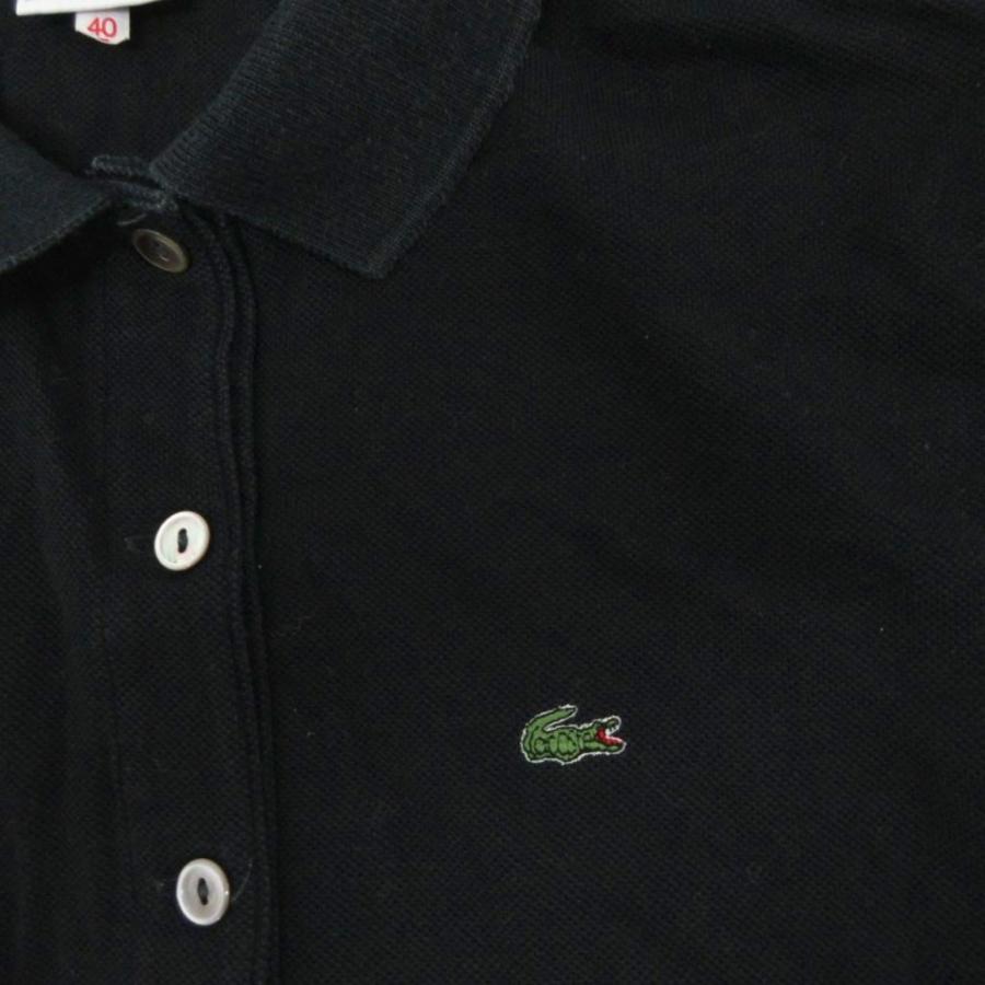 LACOSTE（ラコステ） ポロワンピース ミモレ ロング 半袖 ポロシャツ