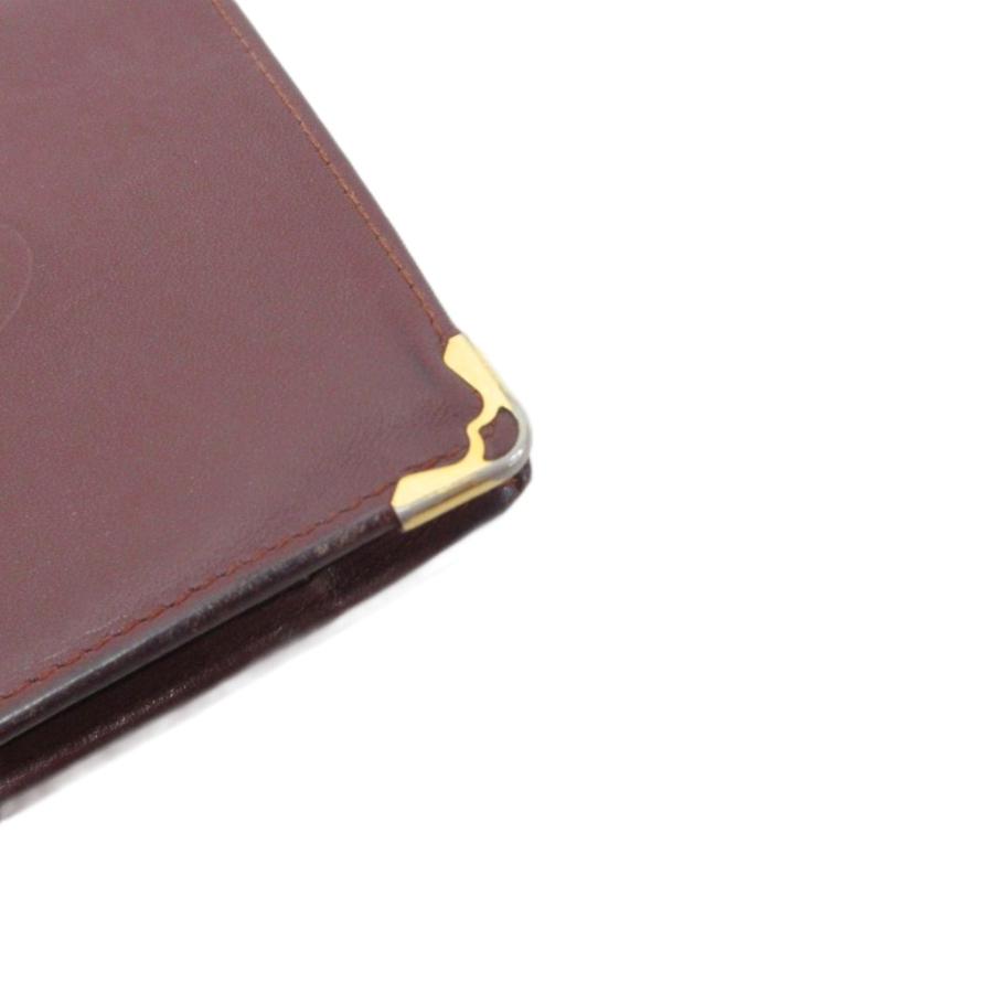 Cartier（カルティエ） マストライン 二つ折り財布 小銭入れ有り