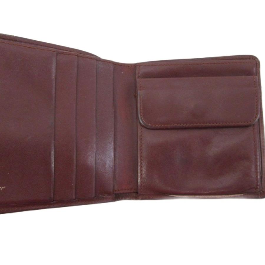 Cartier（カルティエ） マストライン 二つ折り財布 小銭入れ有り