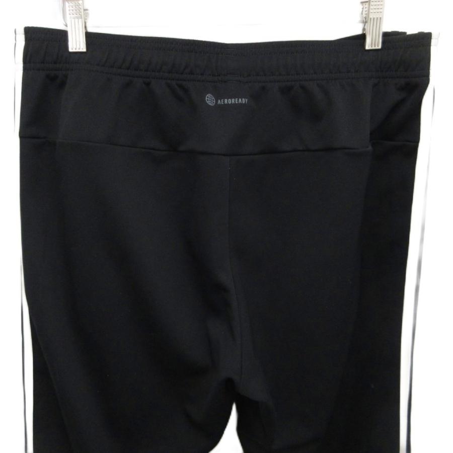 新品タグ付き adidas 黒トラックパンツ 3連ロゴ ジャージ イージーパンツ adidas アディダス ジャージ トラックパンツ メンズ ワンポイント ロゴ