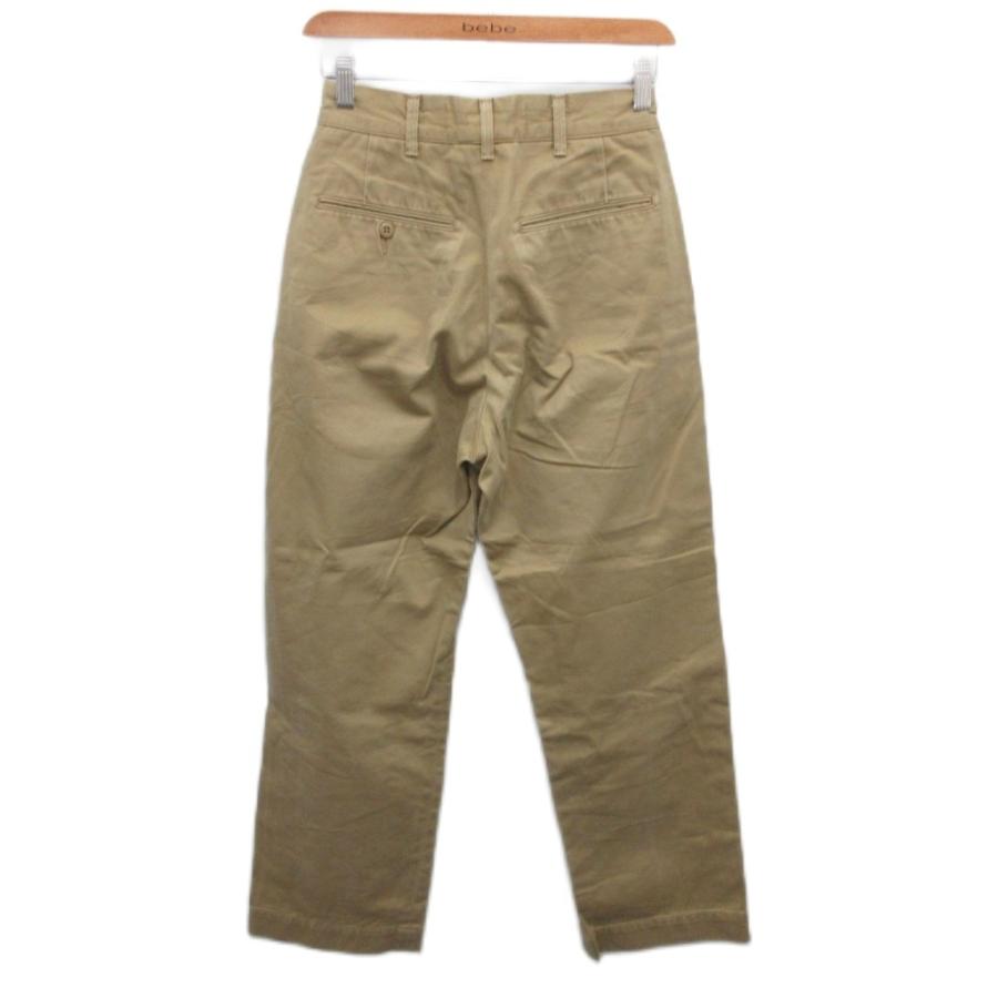 シンゾーン Shinzone ハイウェストチノパンツ ワイド 34 ベージュ