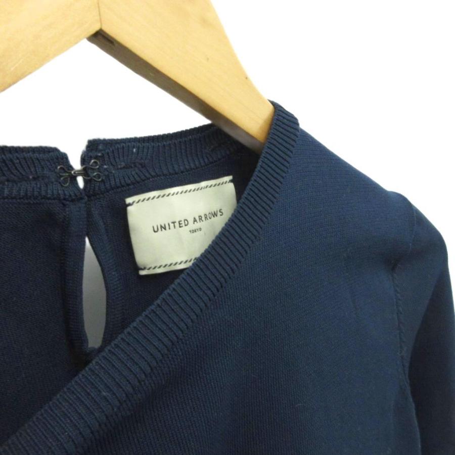 UNITED ARROWS ネイビー 長袖ニット UNITED ARROWS（ユナイテッドアローズ） ニット セーター 長袖 紺