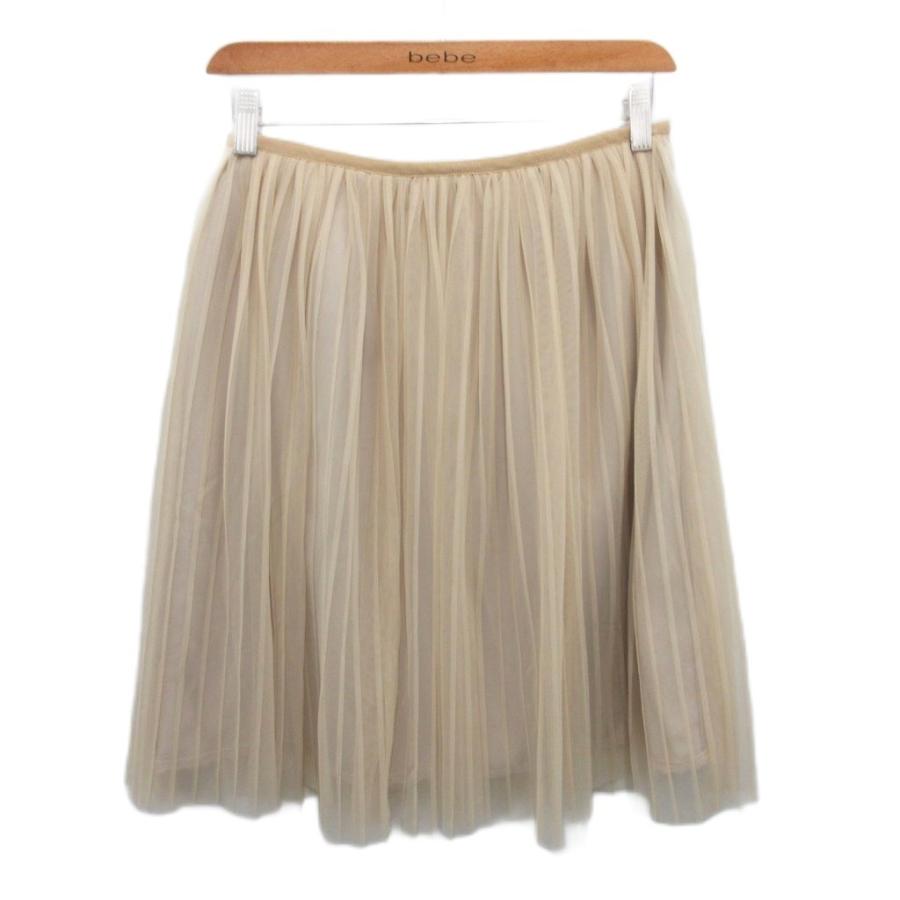 ロイスクレヨン Lois CRAYON フレアスカート レーススカート ひざ丈 M