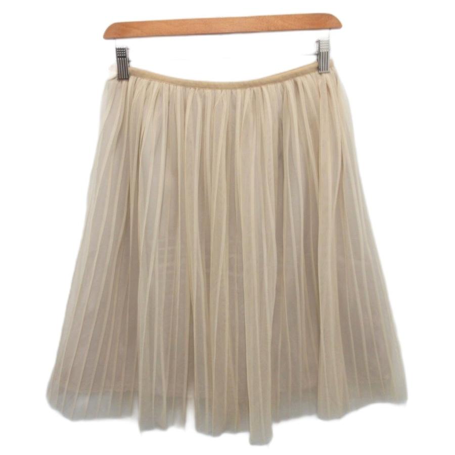 ロイスクレヨン　ミュージックスカート ロイスクレヨン Lois CRAYON フレアスカート レーススカート ひざ丈 M