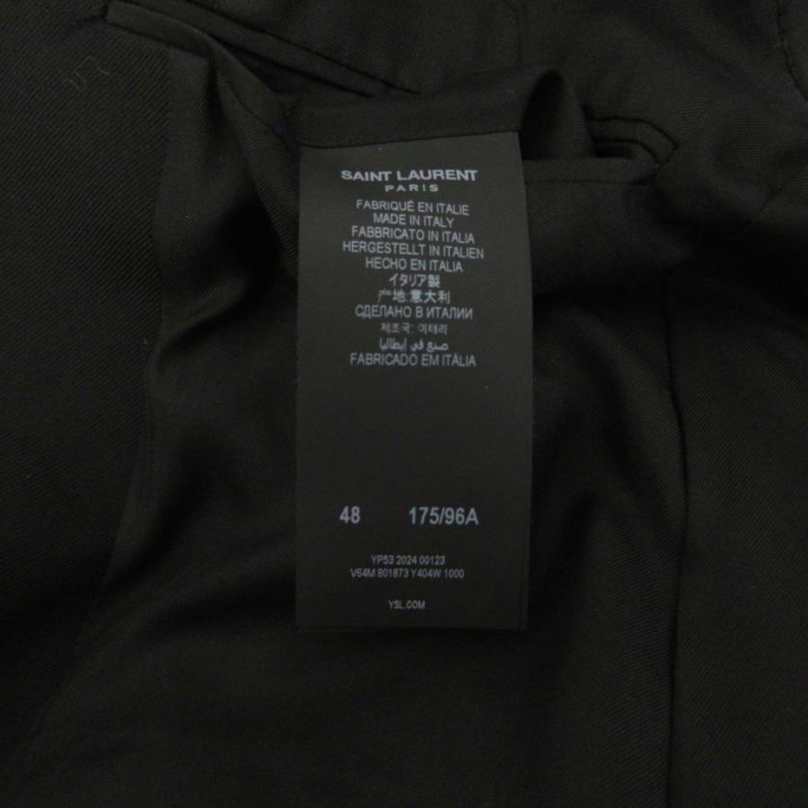 サンローラン パリ 極美品 25SS DOUBLE-BREASTED JACKET テーラード