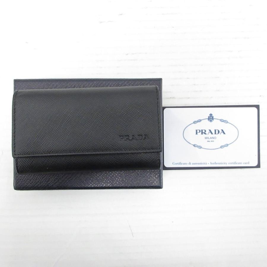 PRADA（プラダ） 未使用品 サフィアーノ キーケース 6連 レザー