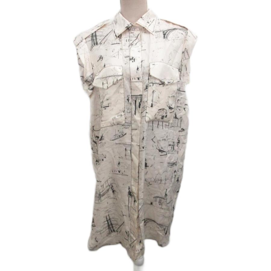 BURBERRY（バーバリー） シャツワンピース ノースリーブ ミモレ ロング