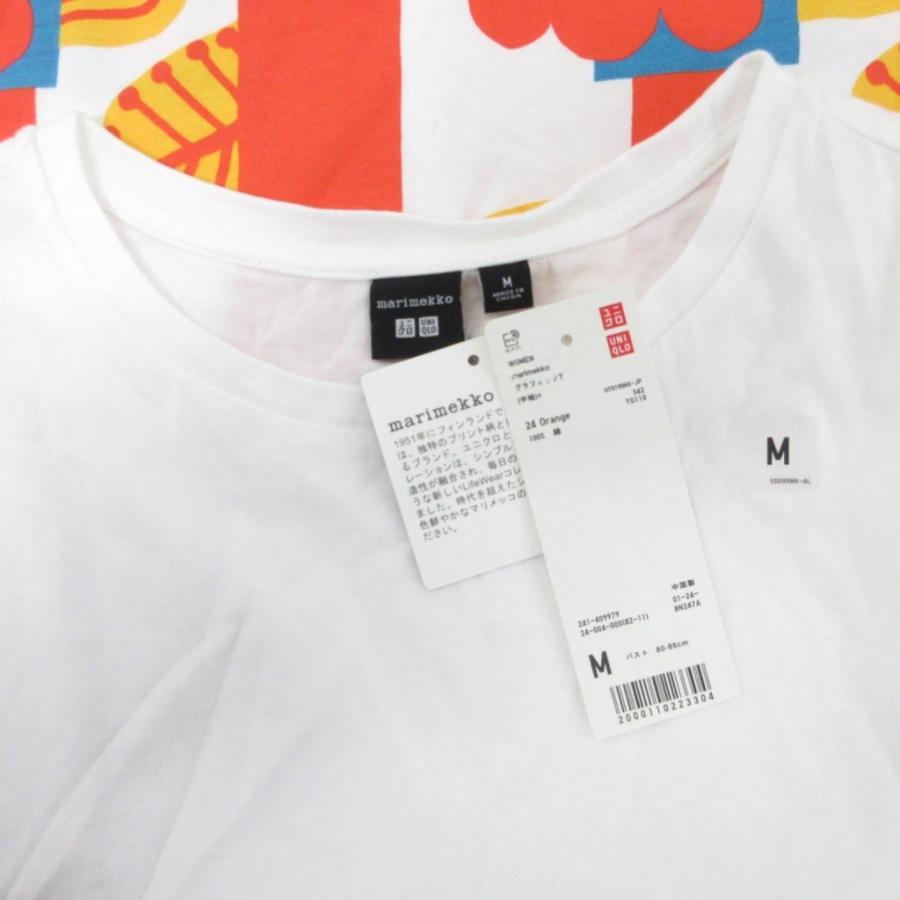 ユニクロ（UNIQLO） 未使用品 × マリメッコ marimekko タグ付き T