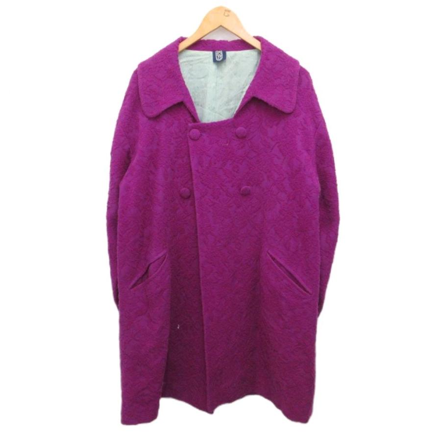 ケイタマルヤマ KEITA MARUYAMA コート ジャケット ウール デザイン 紫