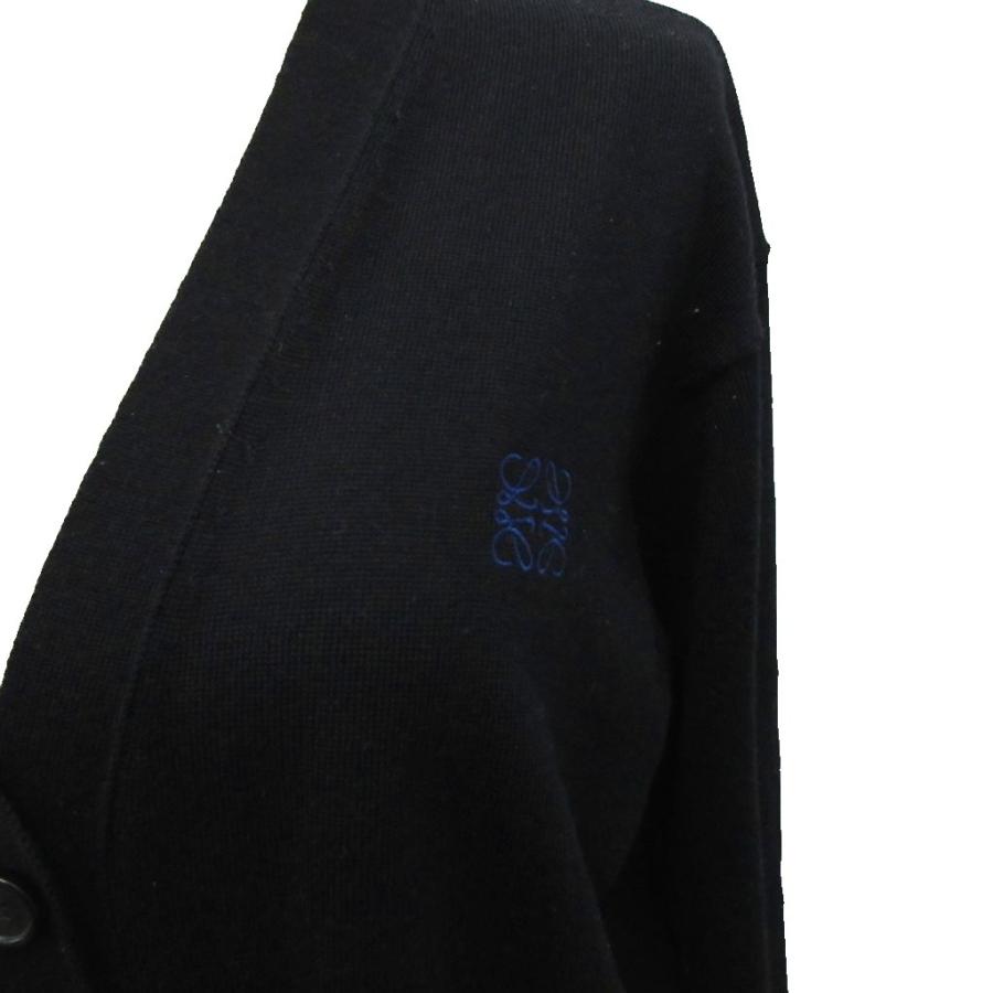 LOEWE（ロエベ） アナグラム カーディガン ニット 長袖 ロゴ刺繍 羊毛