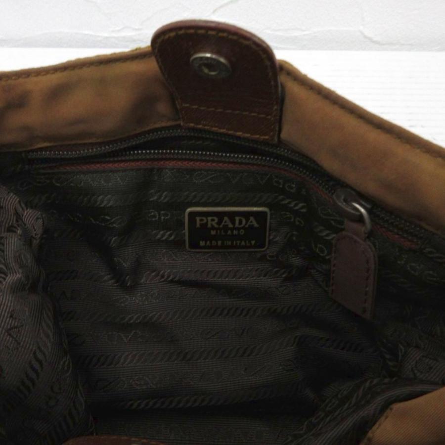 PRADA（プラダ） ショルダーバッグ チェーン キルティング 三角ロゴ