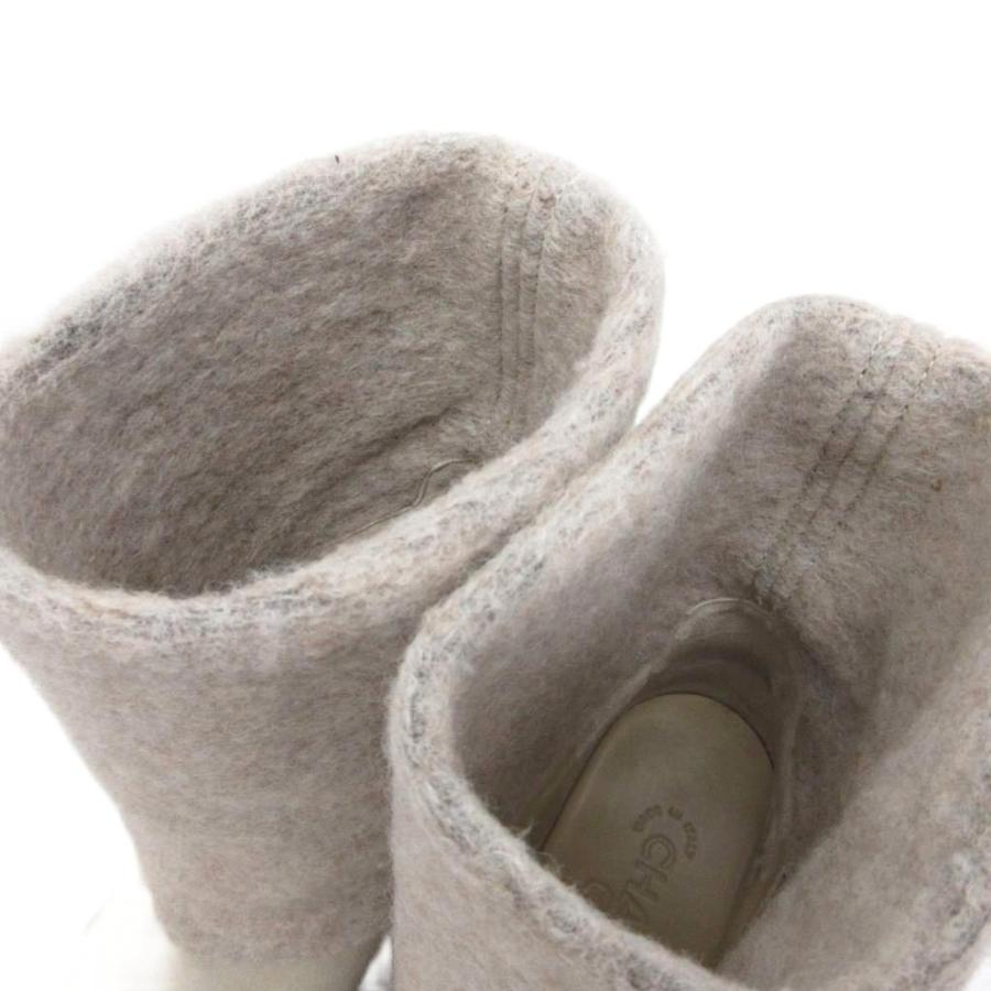 CHANEL（シャネル） ココマーク ショートブーツ 折り返し スエード