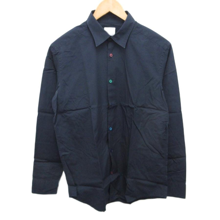 現行タグ　Paul Smith ポロシャツ　マルチカラーストライプ　XL 黒 美品◎ポールスミス 半袖ポロシャツ マルチストライプ シマウマ刺繍