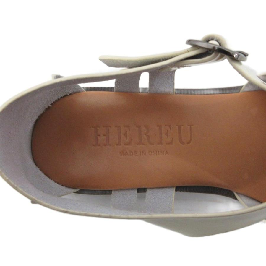 ヘリュー HEREU PESCA ぺスカ カーフレザーフィッシャーマンサンダル