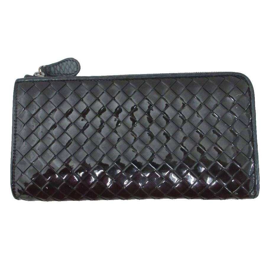 美品 ボッテガ レザー イントレチャート ジッピーウォレット 長財布. BOTTEGA VENETA（ボッテガ・ヴェネタ） イントレチャート 長財布
