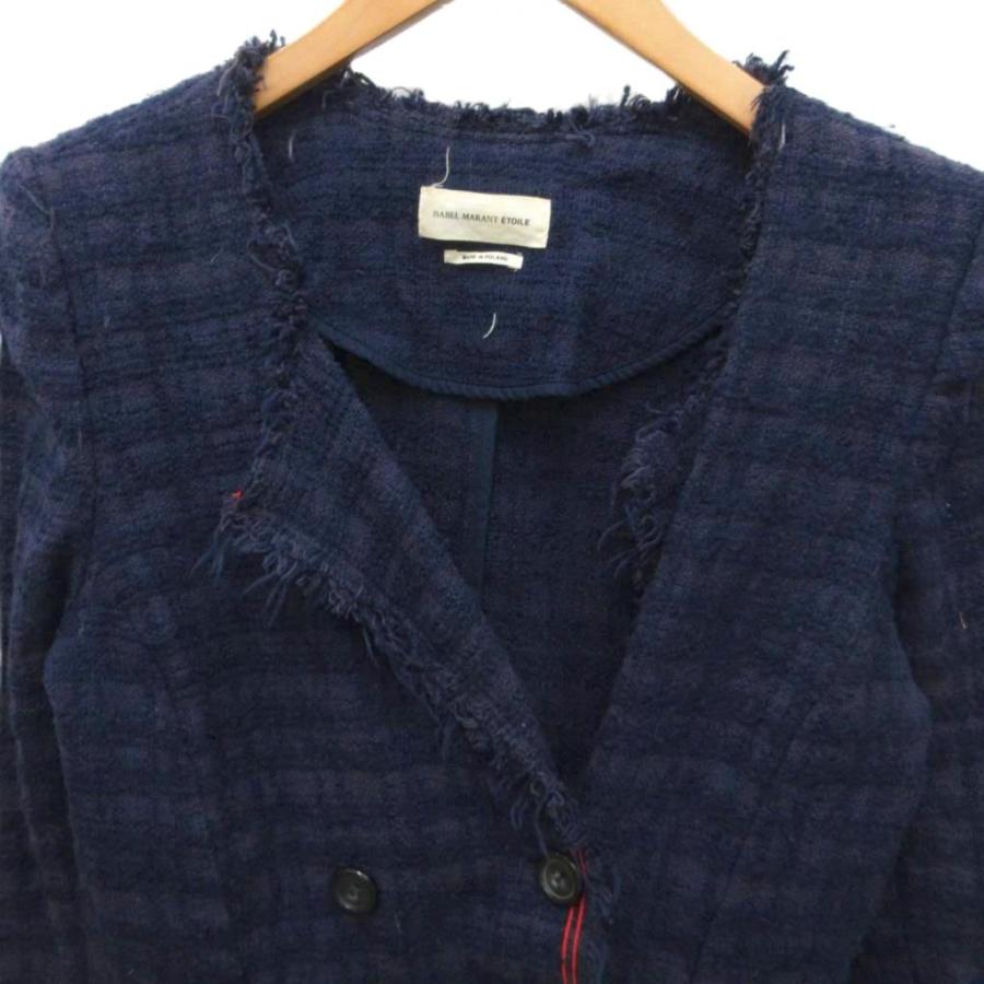 イザベルマラン ISABEL MARANT ツイードジャケット ブレザー ダブル