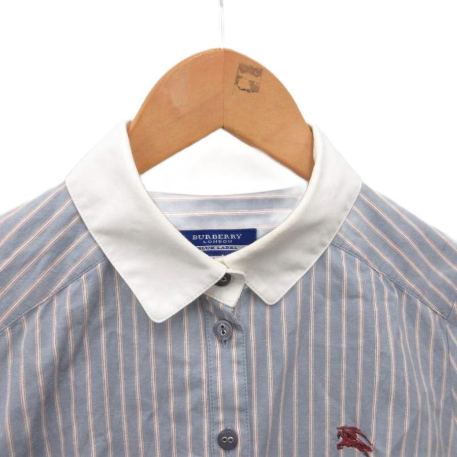 バーバリー ロンドン BURBERRY LONDON シャツワンピース 長袖
