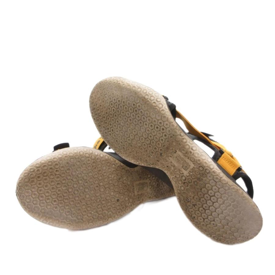 Onitsuka Tiger（オニツカタイガー） サンダル ロゴ ベルクロ 28cm 黒