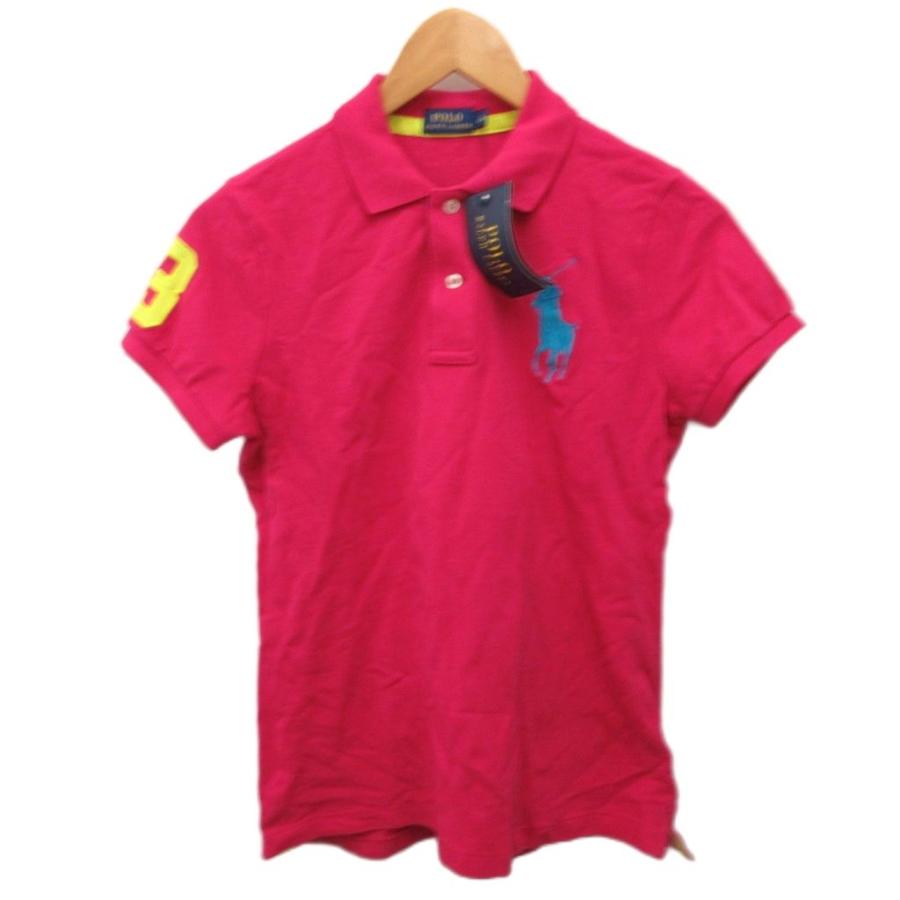 ❤️新品未使用タグ付❤️ポロラルフローレン 半袖ポロシャツ ビッグポニー刺繍ネイビー POLO RALPH LAUREN（ポロ・ラルフローレン） ポロ ラルフローレン
