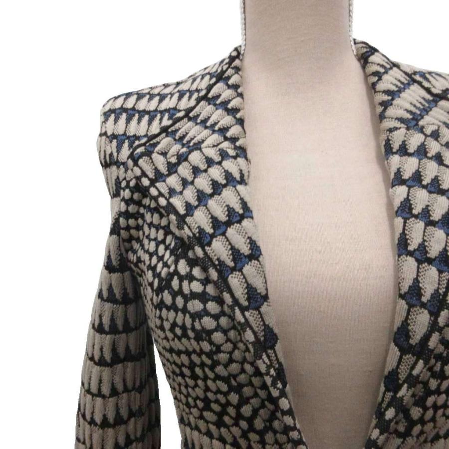 ジバンシィ GIVENCHY ニットジャケット ブルゾン カーディガン 総柄