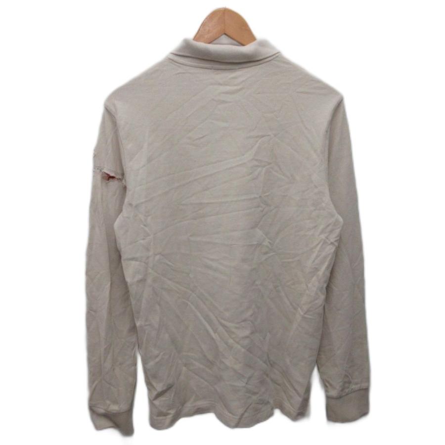 MONCLER（モンクレール） ポロシャツ 長袖 ロゴ L ベージュ 84093