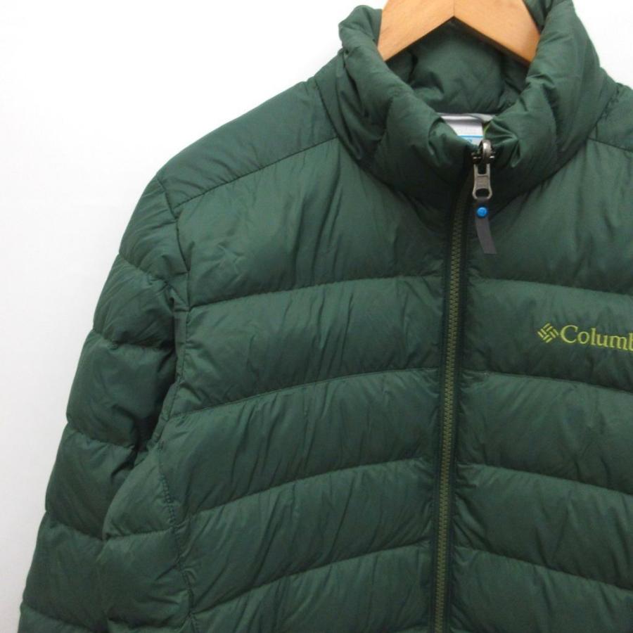 Columbia ダウンジャケット グリーン/ネイビー Columbia（コロンビア） メンズ GRN-Lサイズ ダウンジャケット ロッカ