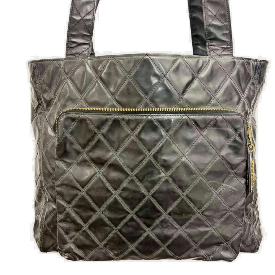 CHANEL（シャネル） マトラッセ トートバッグ レザーバッグ 肩掛け