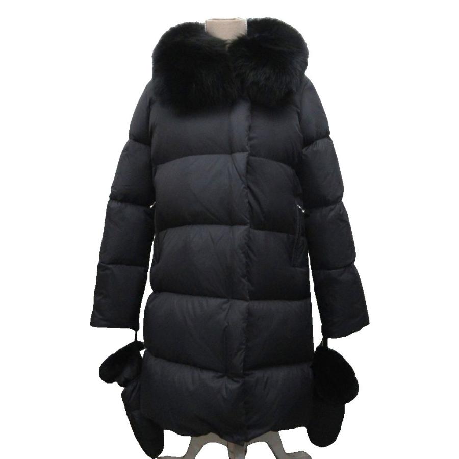 未使用品 YVES SALOMON タグ付き 21AW ダウンコート ジップ