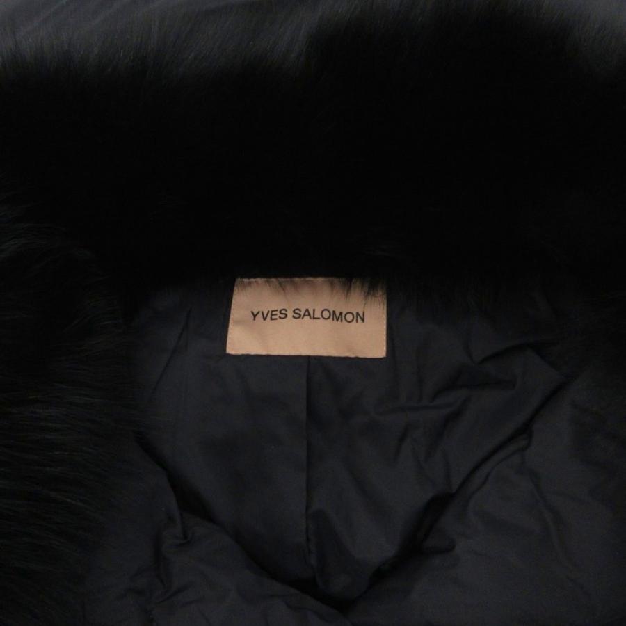 未使用品 YVES SALOMON タグ付き 21AW ダウンコート ジップ