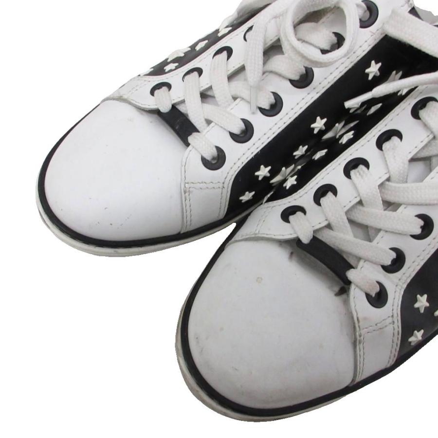 ジミーチュウ JIMMY CHOO スタースタッズ レザースニーカー ローカット 