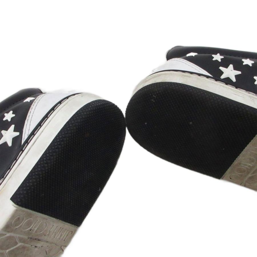 ジミーチュウ JIMMY CHOO スタースタッズ レザースニーカー ローカット 