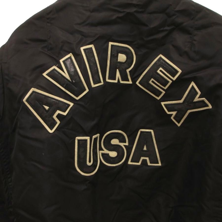 AVIREX（アヴィレックス） AVIREX MA-1 COMMERCIAL LOGO リバーシブル 