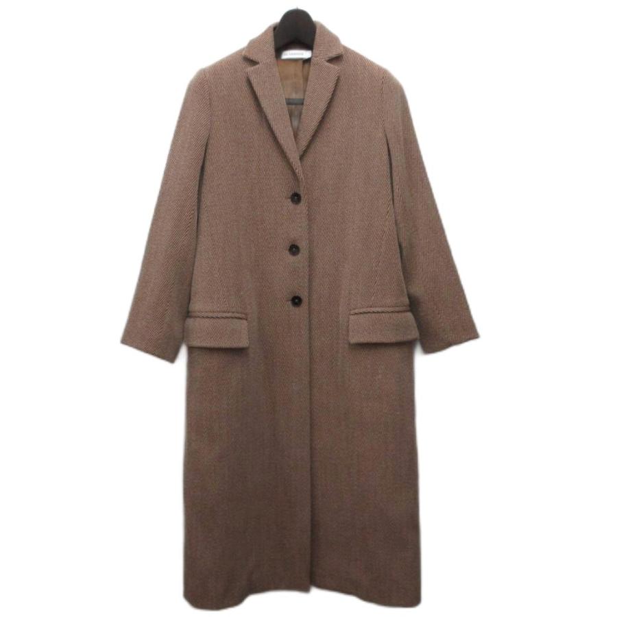 ジルサンダー JIL SANDER 美品 2018年 チェスターコート ロング丈 