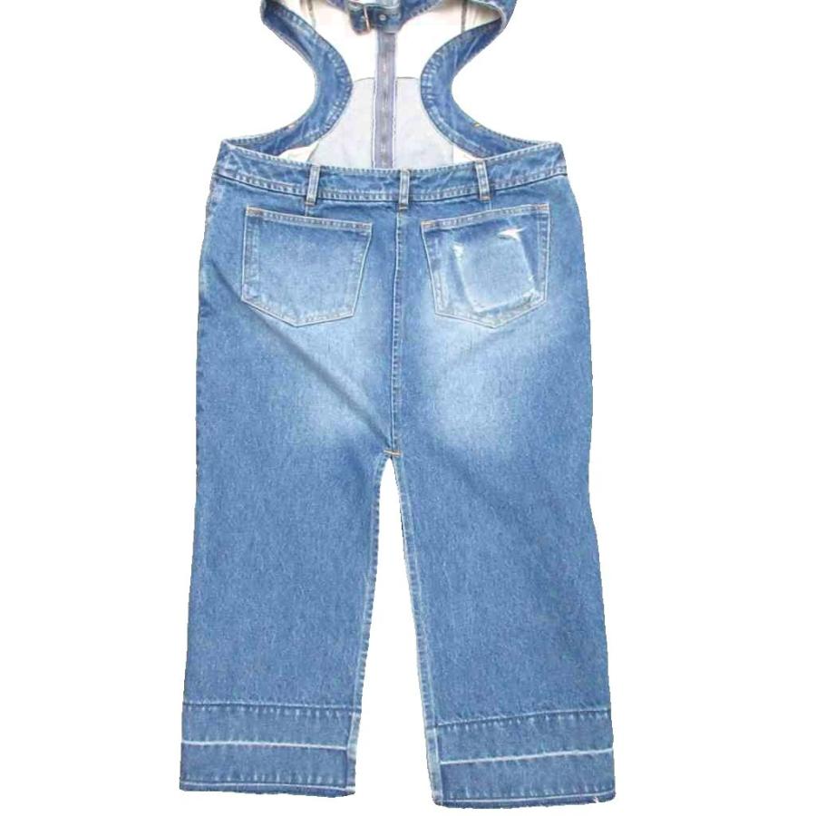 フェティコ FETICO SQUARE-NECK BUSTIER DENIM DRESS デニムドレス