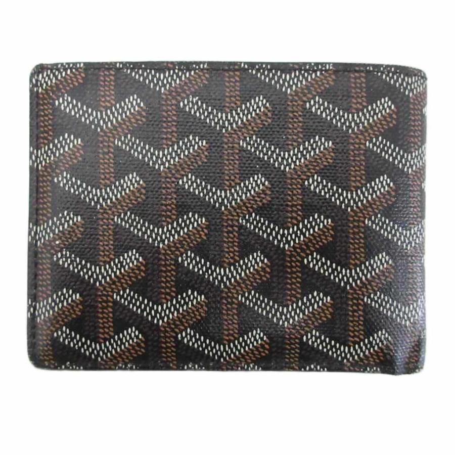 777　Goyard ゴヤール　二つ折り財布 ブラウン ゴヤール GOYARD 二つ折り財布 カードケース ウォレット ヘリンボーン