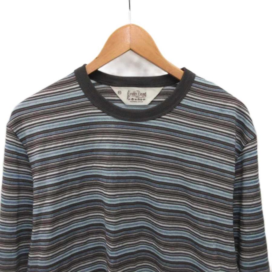 BRAIN DEAD Romy Multi Stripe Long Sleeve T-shirt ロンT Tシャツ 