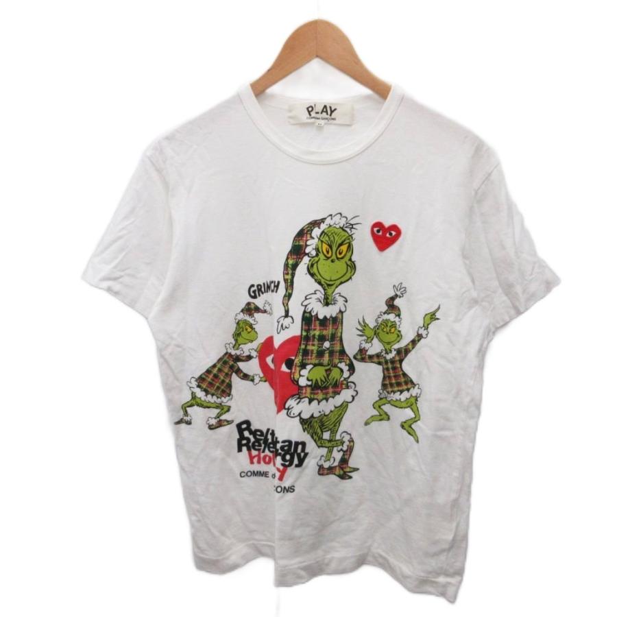 PLAY COMME des GARCONS グリンチ Tシャツ S プレイコムデギャルソン PLAY COMME des GARCONS HEART GRINCH TEE T