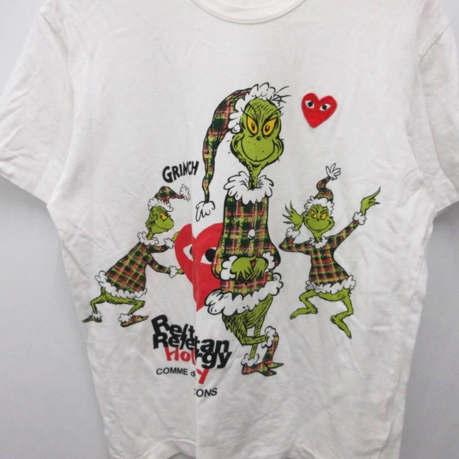 プレイコムデギャルソン PLAY COMME des GARCONS HEART GRINCH TEE T