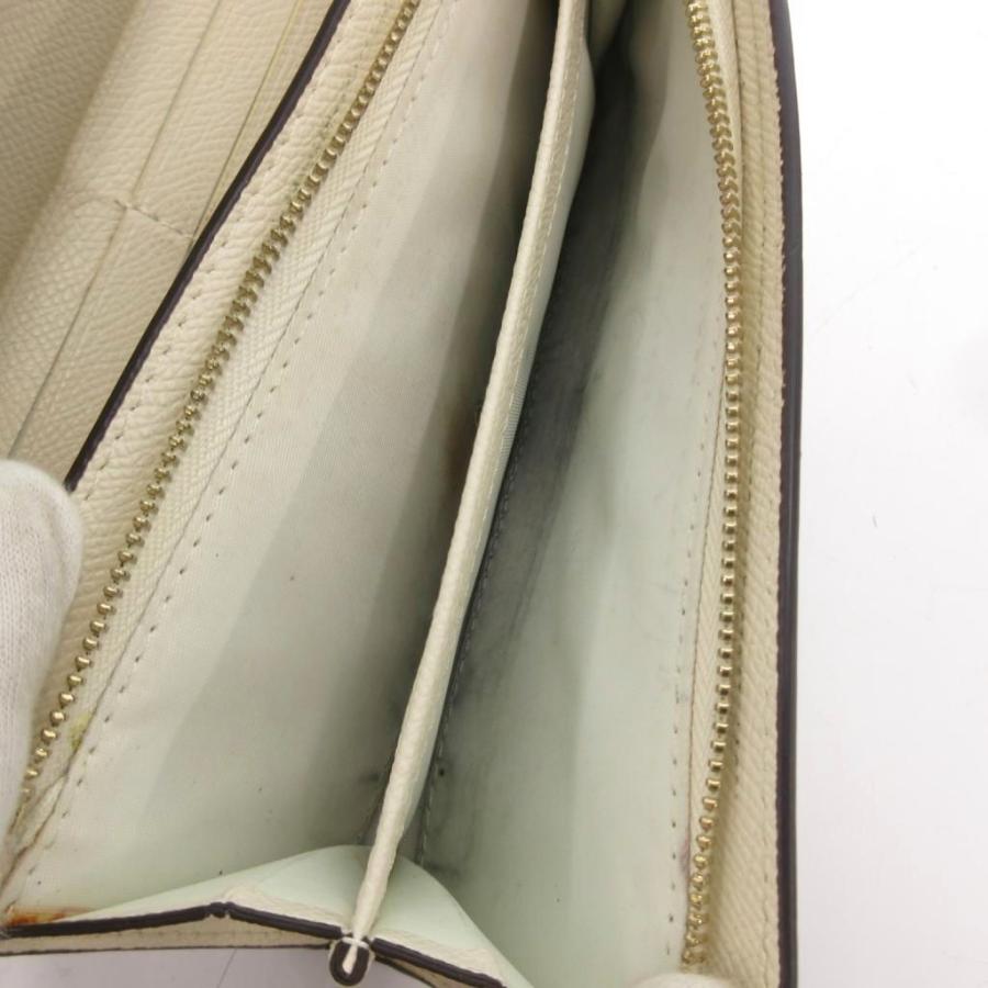 COACH（コーチ） 長財布 財布 ウォレット 白 ホワイト ベージュ 