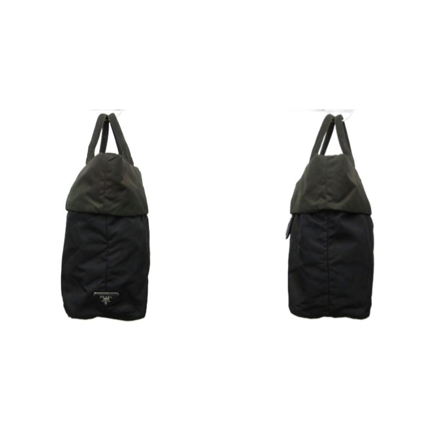 PRADA（プラダ） テスートダブル TESSUTO DOUBLE ロゴ トートバッグ
