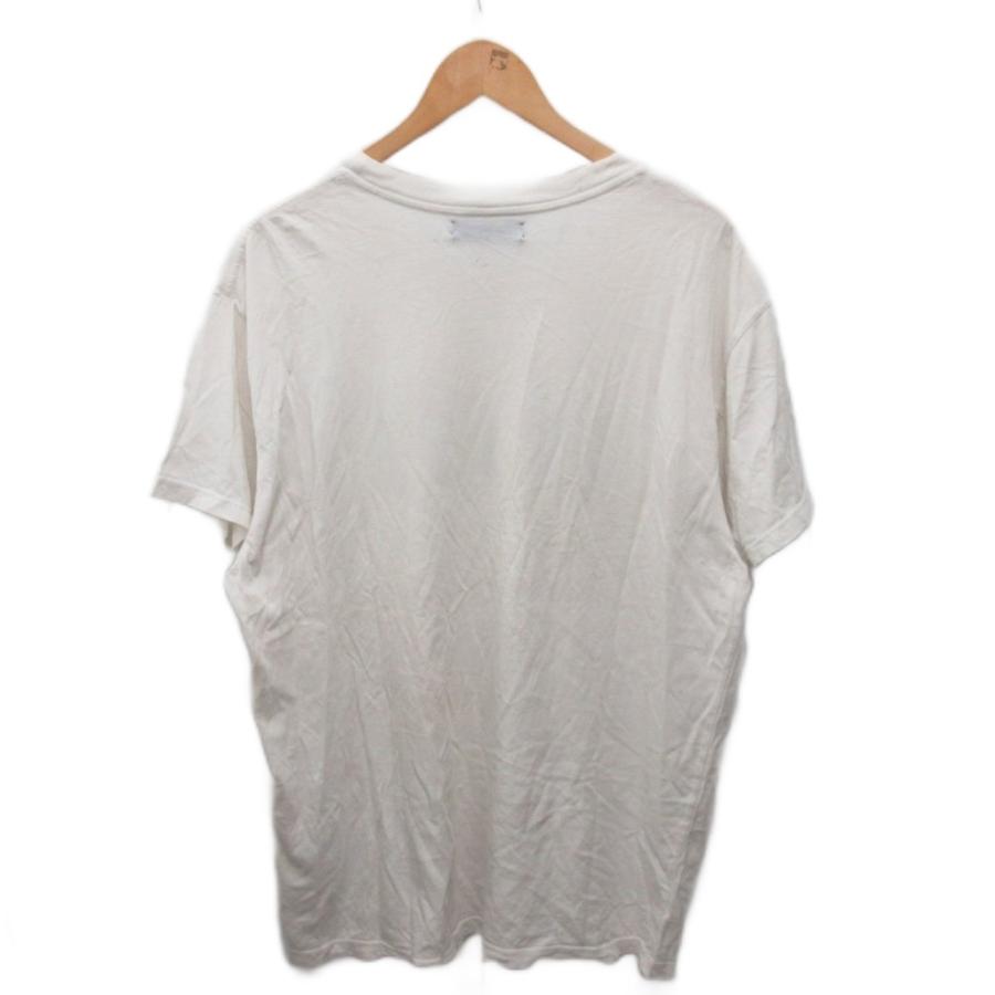 アミリ AMIRI Tシャツ カットソー 半袖 ロゴプリント クルーネック 40